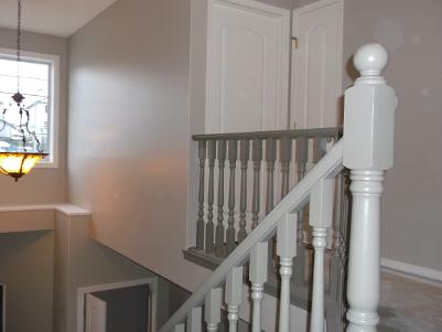 Re-Finish Railing and Spindles